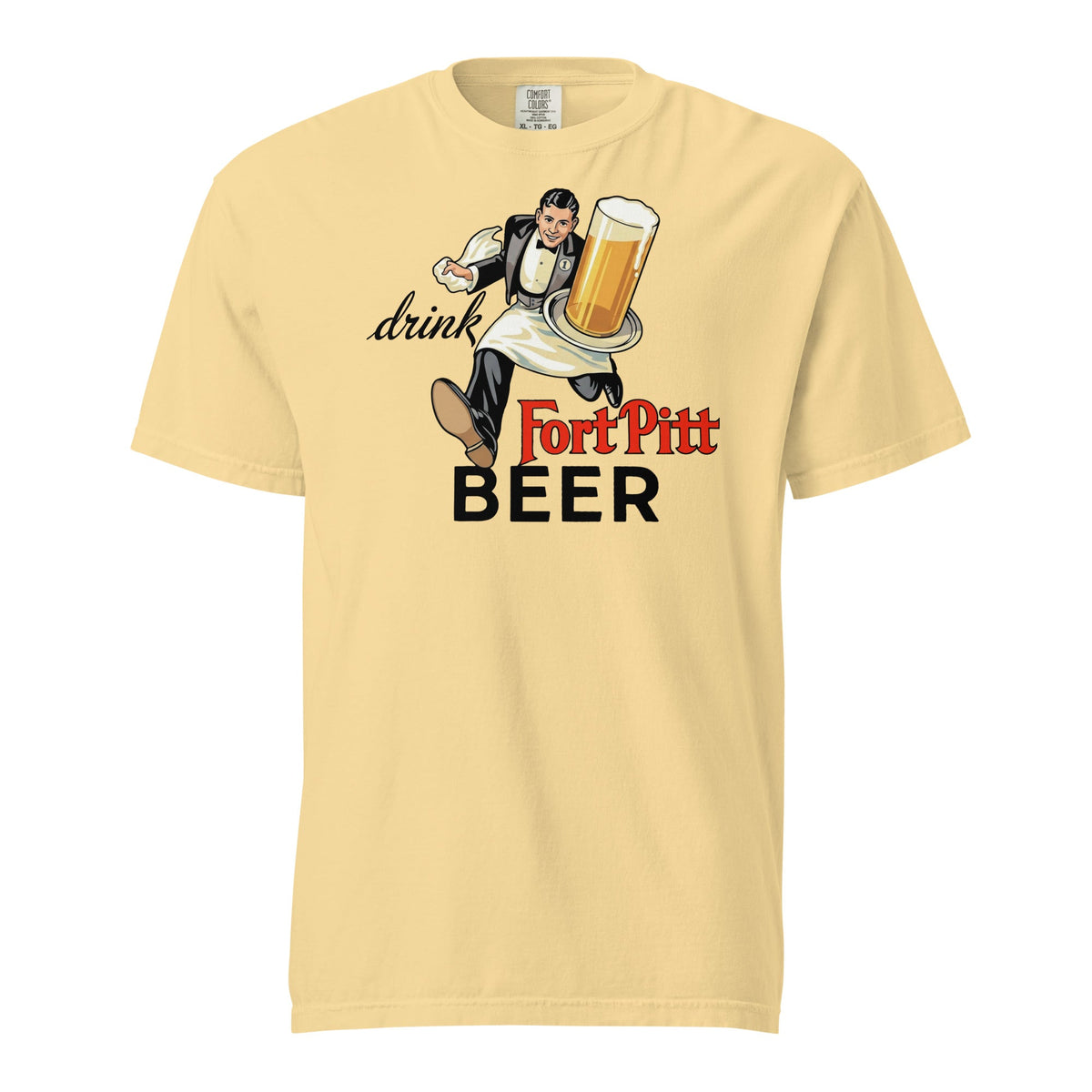 Drink Fort Pitt Beer - Waiter | Comfort Colors Tee product image 5