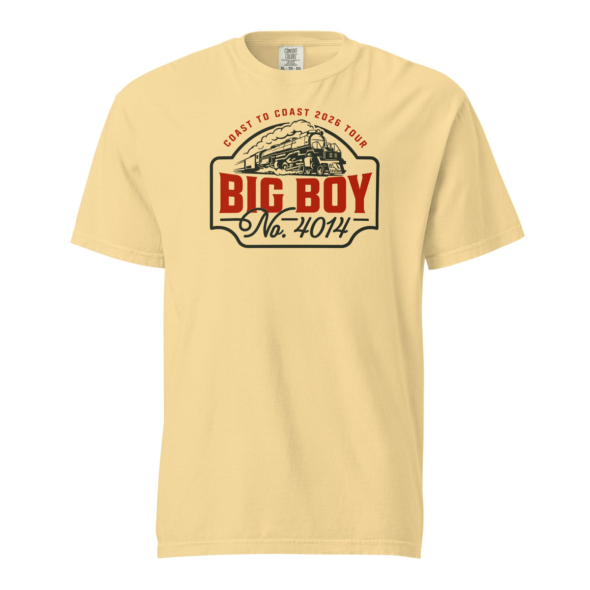 Big Boy No. 4014 - 2026 Tour | Comfort Colors Tee product image 1