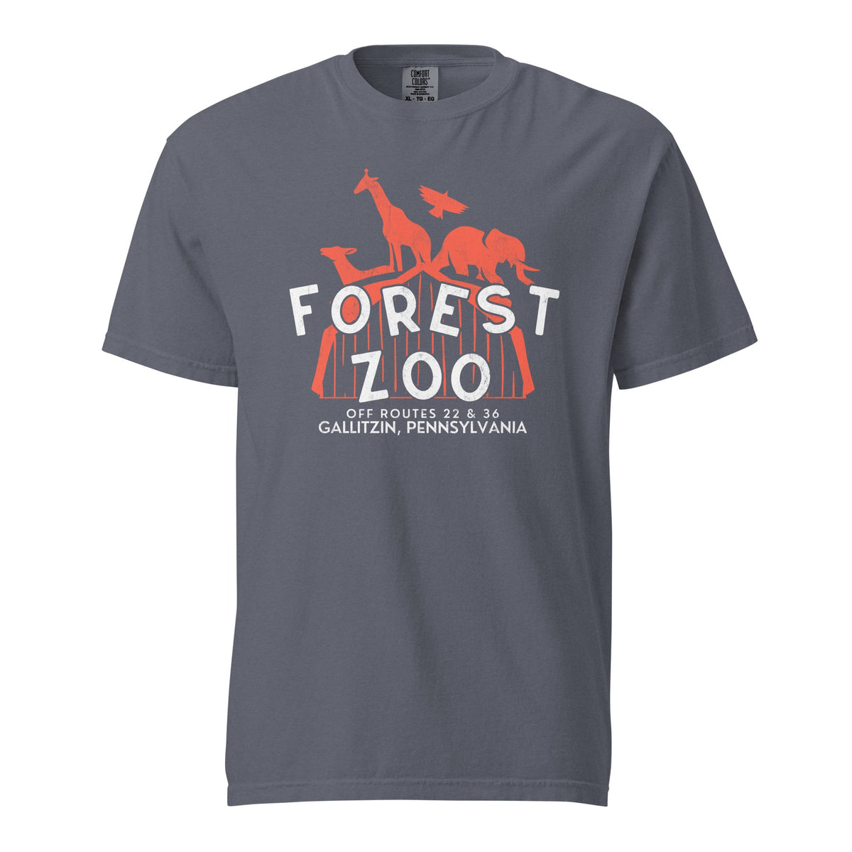 Forest Zoo - Gallitzin, PA | Comfort Colors Tee product image 7