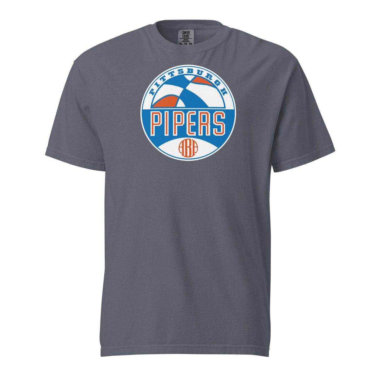 Pittsburgh Pipers Basketball (ABA) 1967 | Comfort Colors Tee product image 1