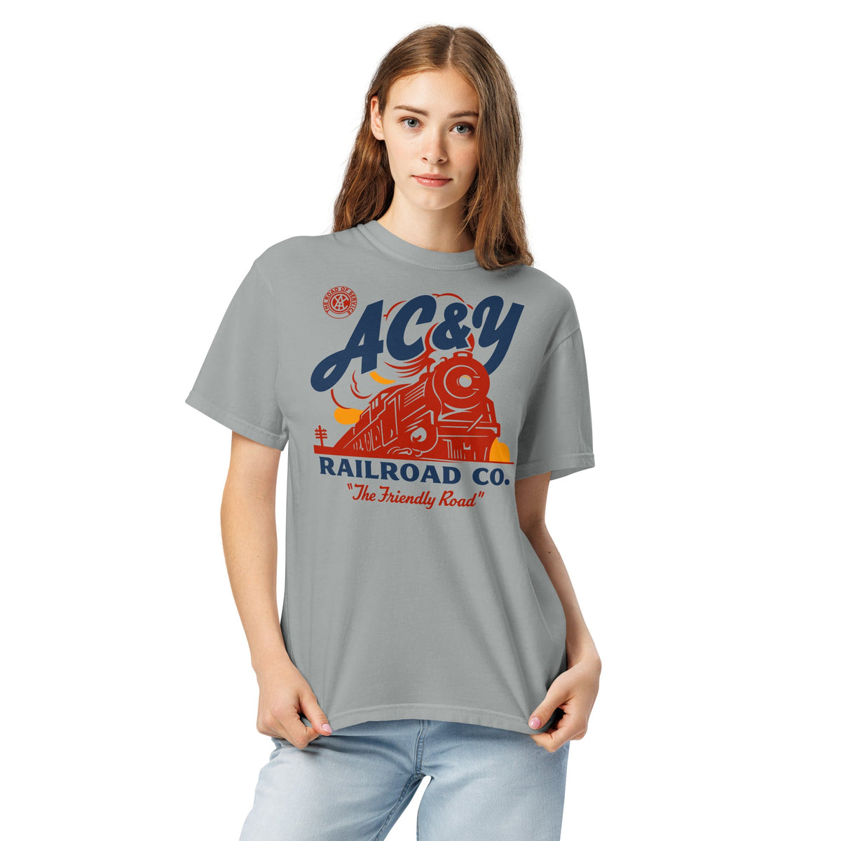 AC and Y Railroad Co | Comfort Colors Tee product image 2