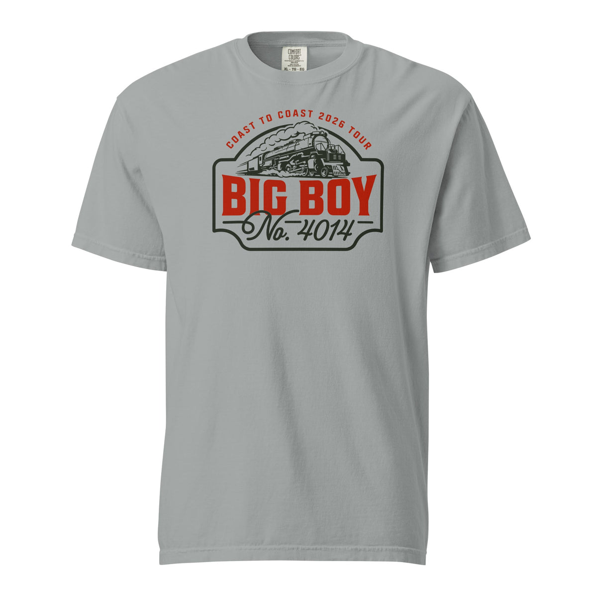 Big Boy No. 4014 - 2026 Tour | Comfort Colors Tee product image 3