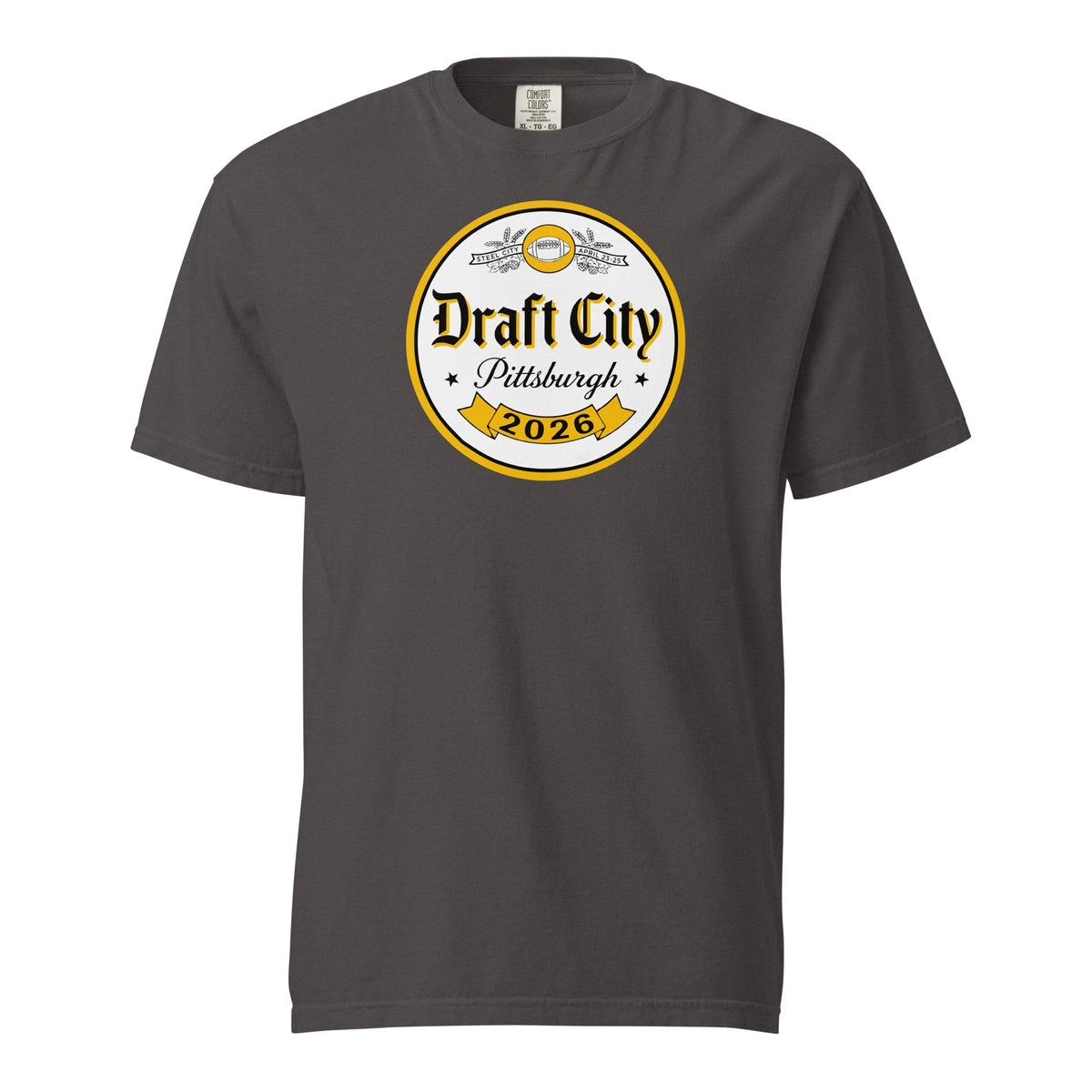 Draft City Pittsburgh 2026 | Comfort Colors Tee product image 2
