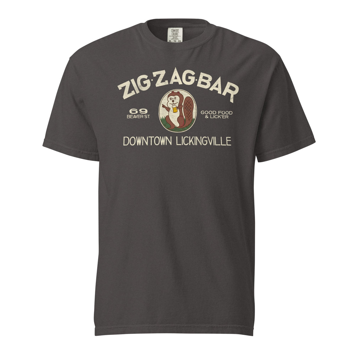Zig Zag Bar - Lickingville, PA | Comfort Colors Tee product image 3
