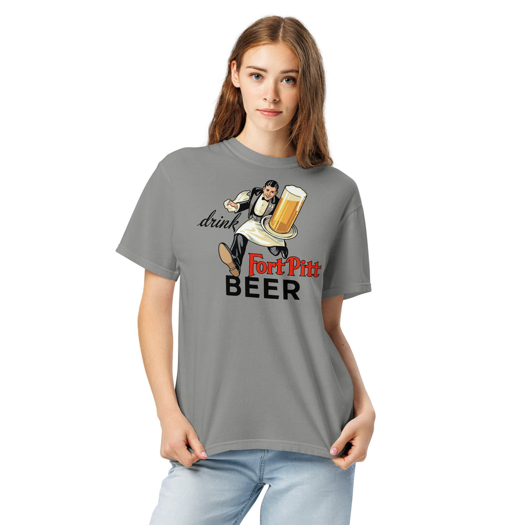 Drink Fort Pitt Beer - Waiter | Comfort Colors Tee product image 2