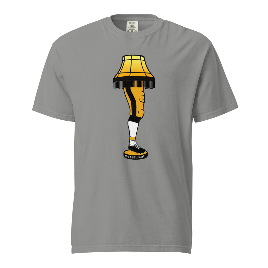Pittsburgh Football Leg Lamp | Comfort Colors Tee product image 2