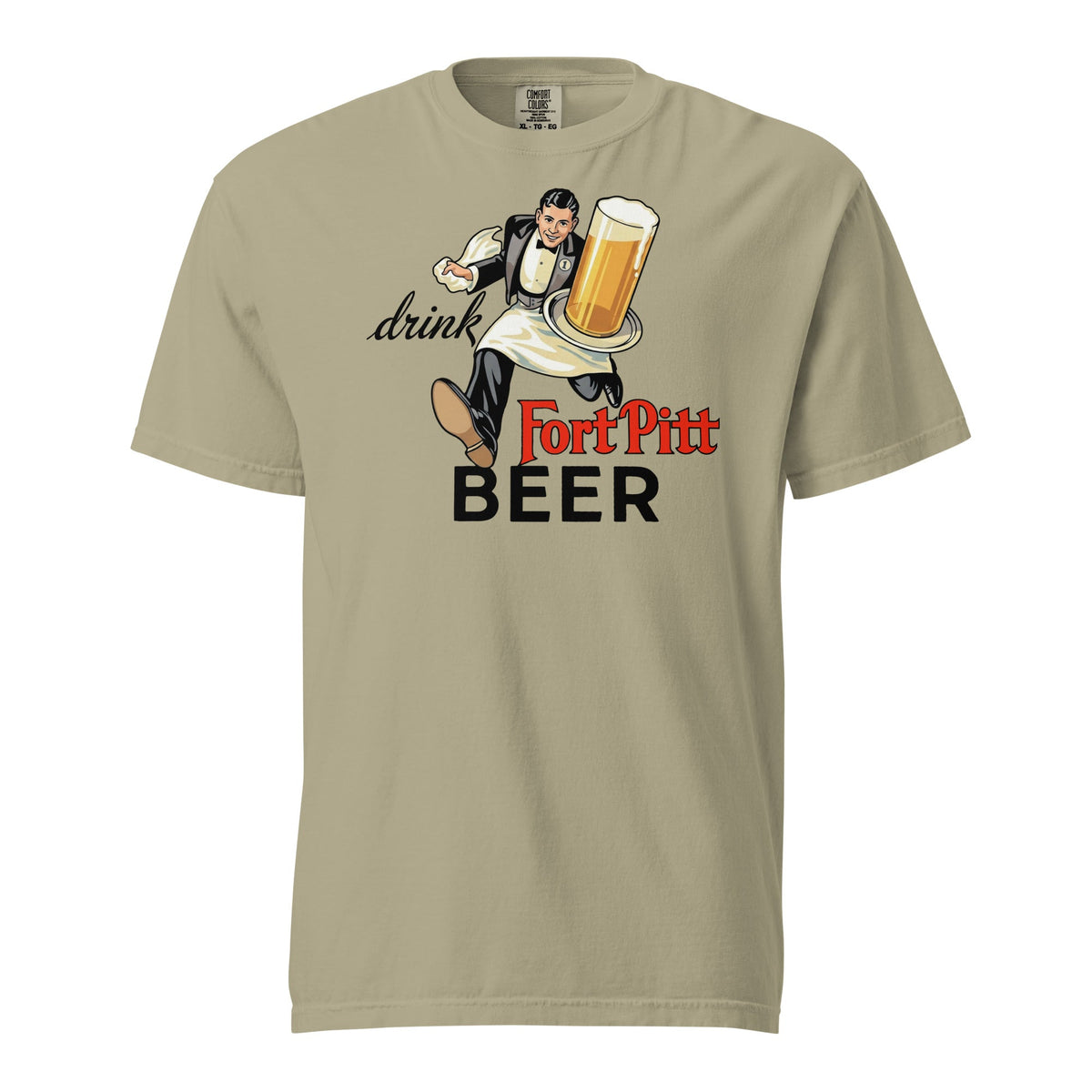 Drink Fort Pitt Beer - Waiter | Comfort Colors Tee product image 1