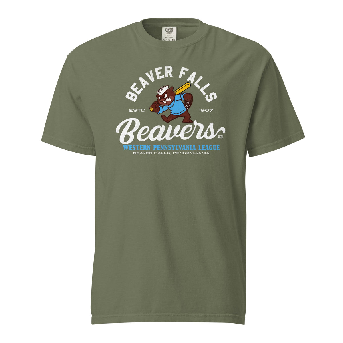 Beaver Falls Baseball 1907 | Comfort Colors Tee product image 5