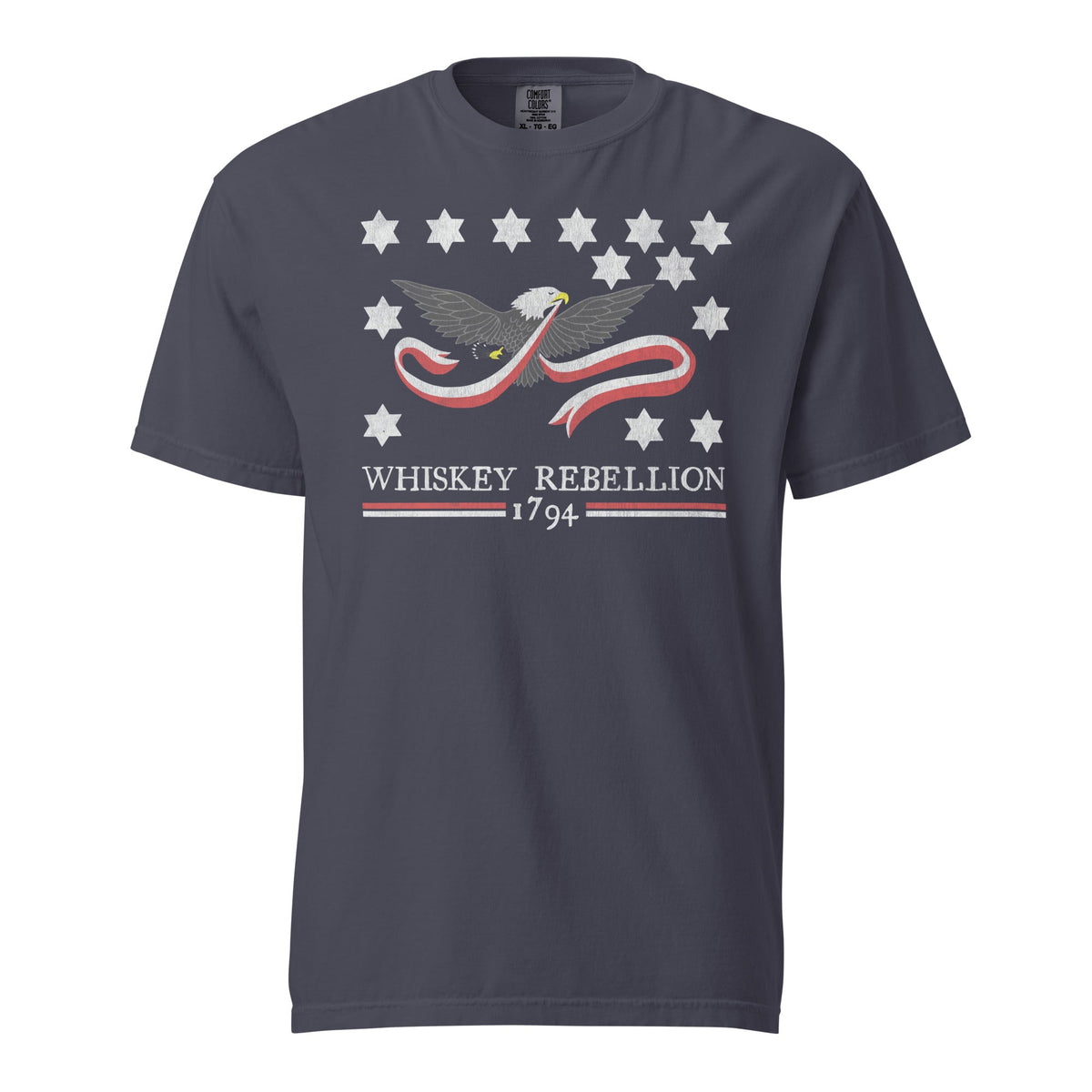 Whiskey Rebellion Flag - 1794 | Comfort Colors Tee product image 3