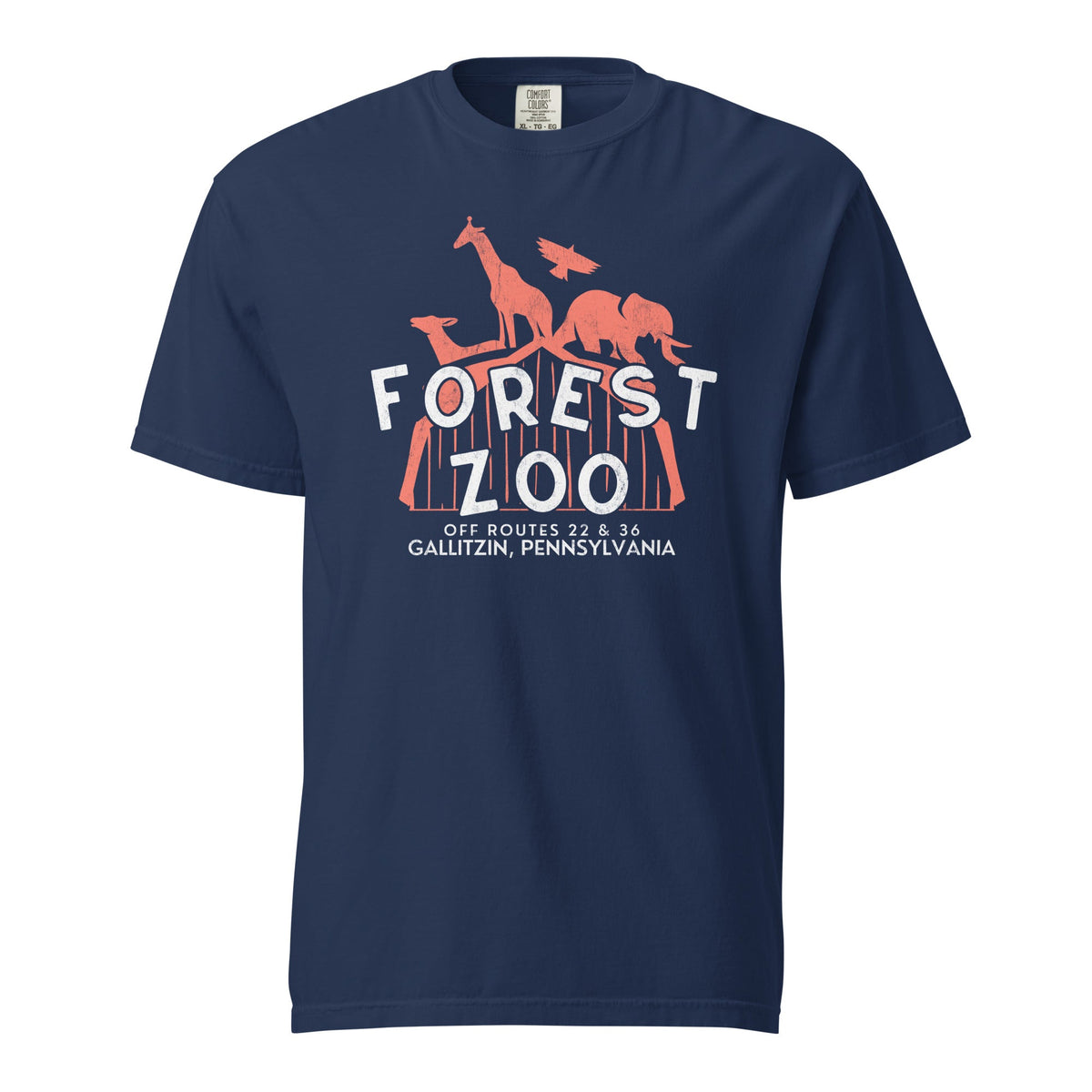 Forest Zoo - Gallitzin, PA | Comfort Colors Tee product image 3