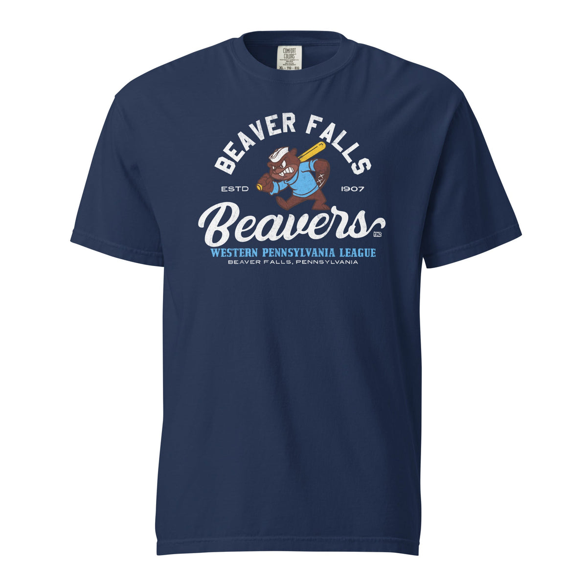 Beaver Falls Baseball 1907 | Comfort Colors Tee product image 1