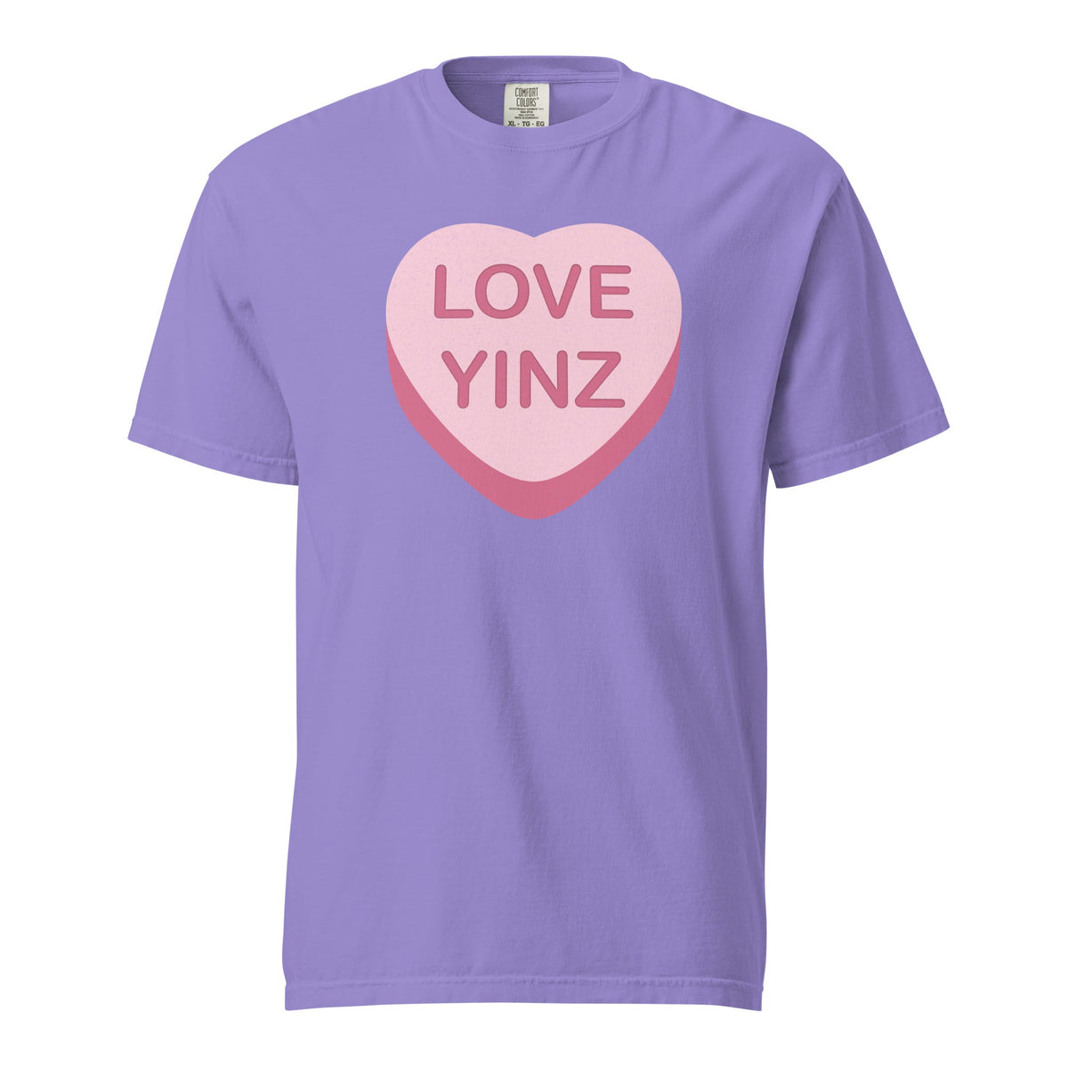 Love Yinz - Conversation Heart | Comfort Colors Tee product image 1