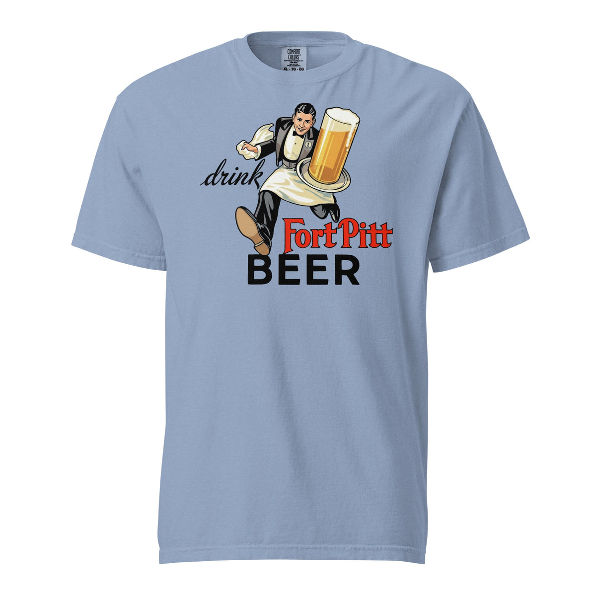 Drink Fort Pitt Beer - Waiter | Comfort Colors Tee product image 4