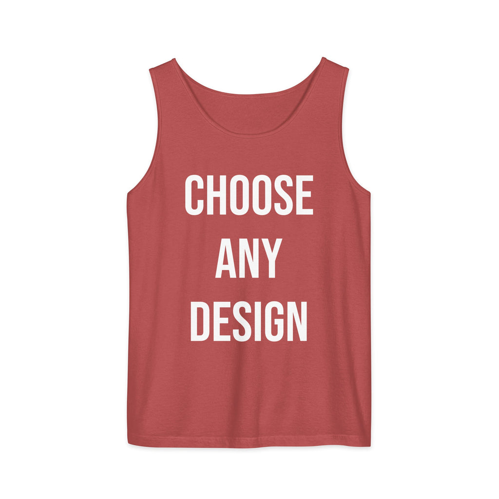 Choose Any Design | Comfort Colors Tee Tank Top product image 4