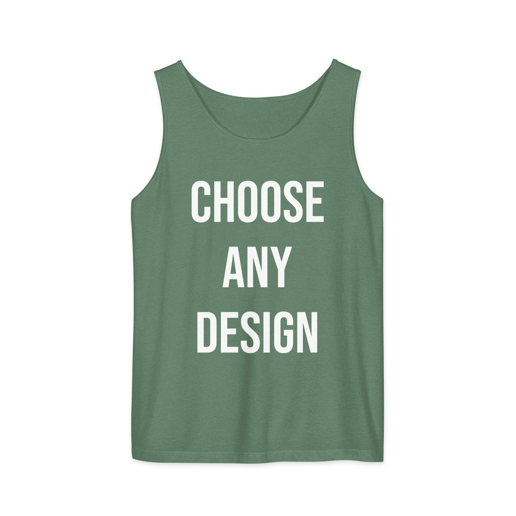 Choose Any Design | Comfort Colors Tee Tank Top product image 7