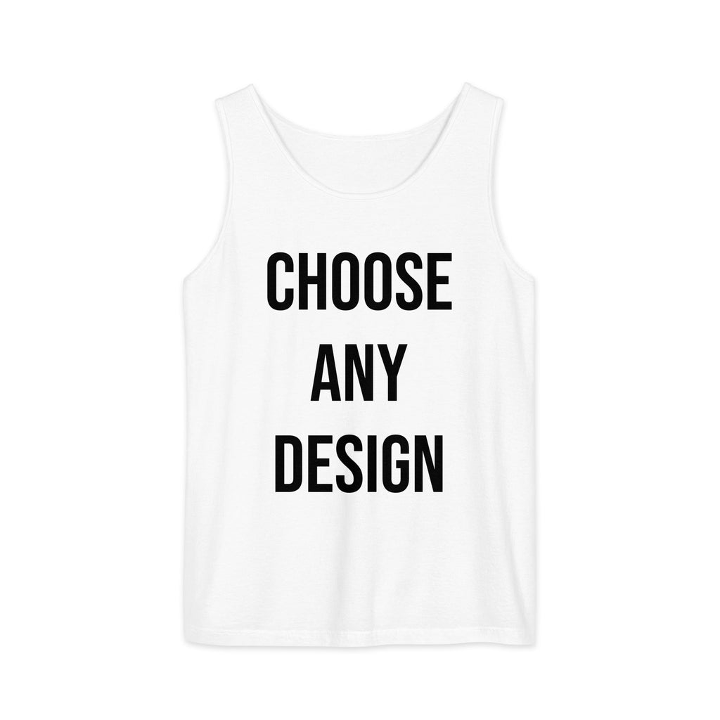 Choose Any Design | Comfort Colors Tee Tank Top product image 11