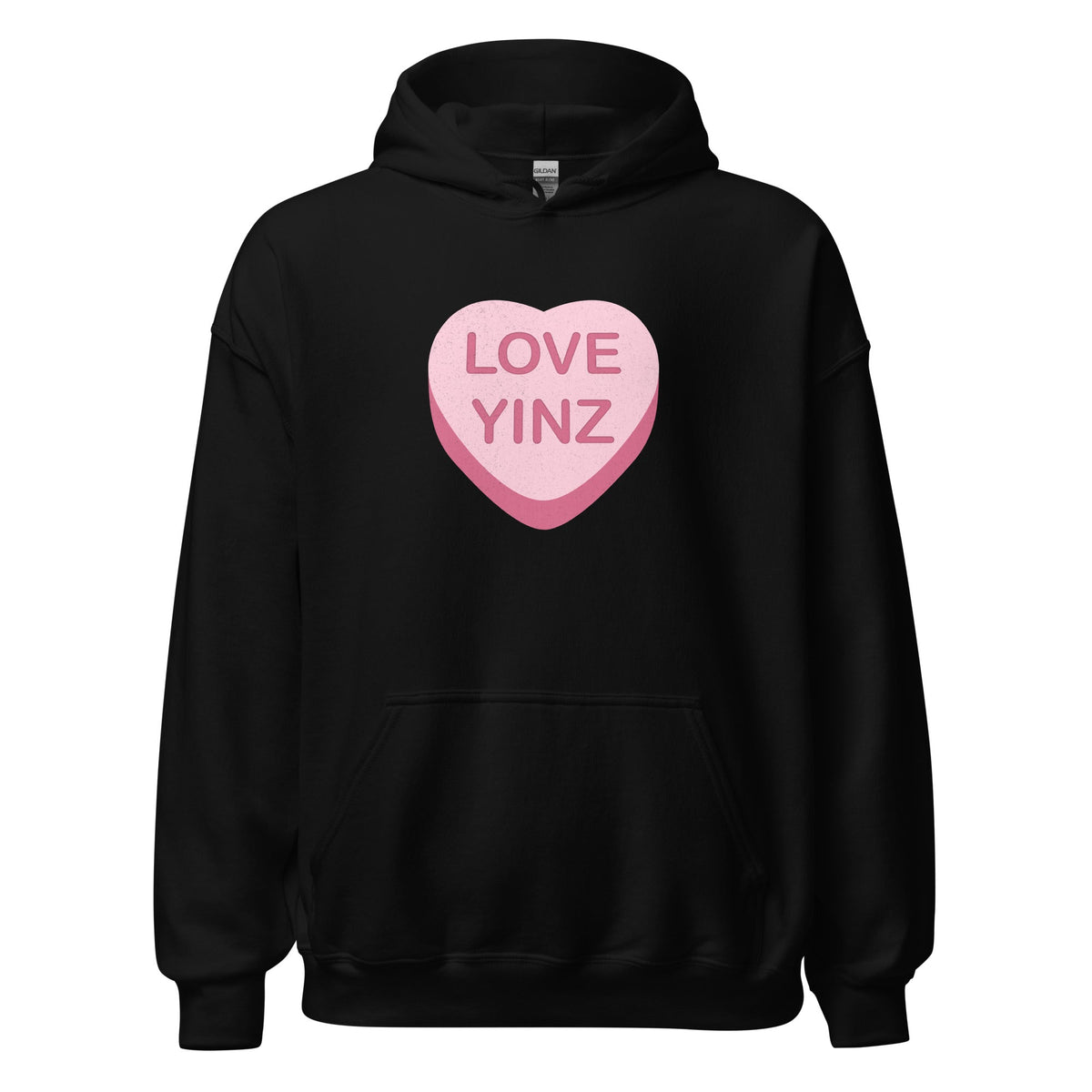 Love Yinz - Conversation Heart | Hoodie product image 4