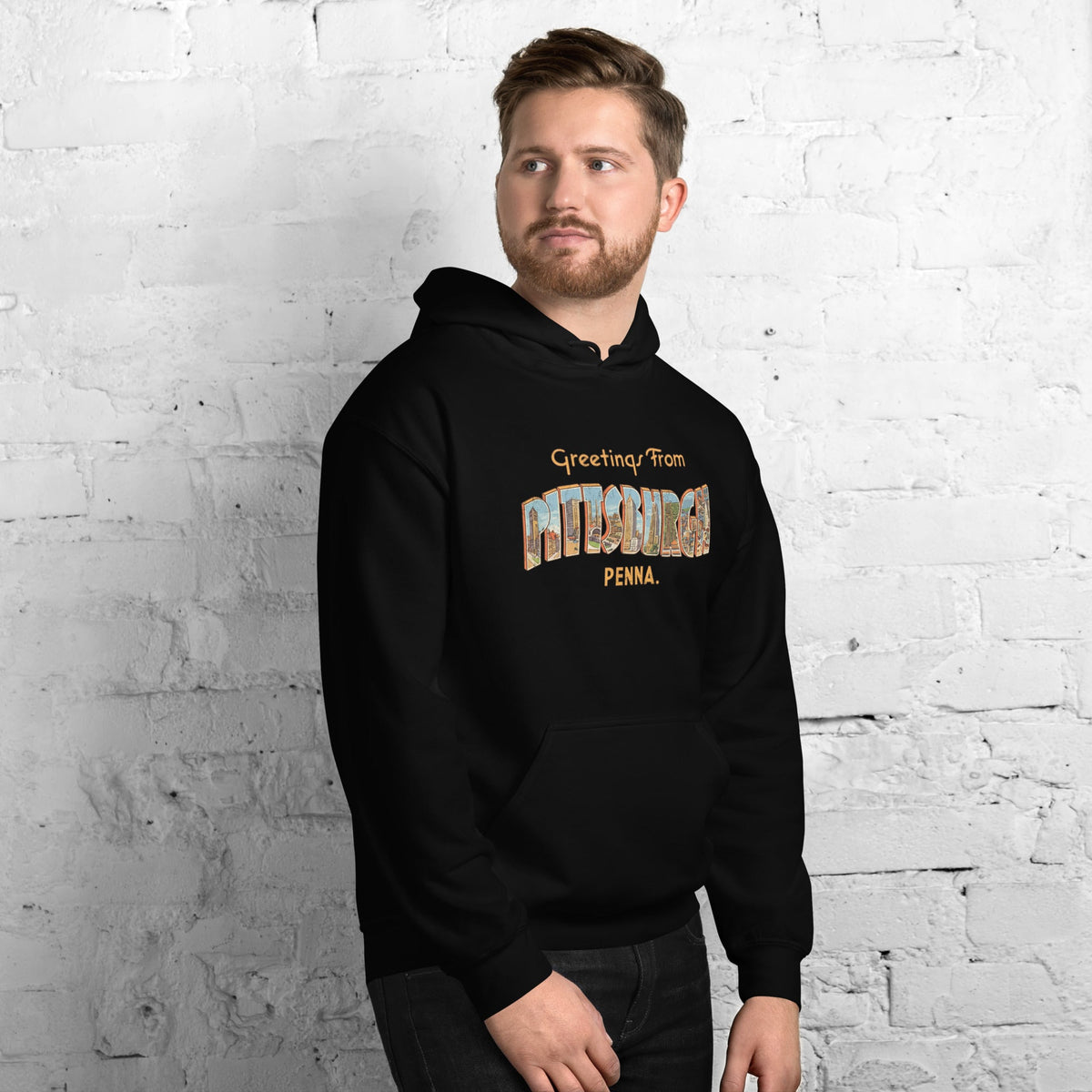 Greetings from Pittsburgh | Hoodie product image 6