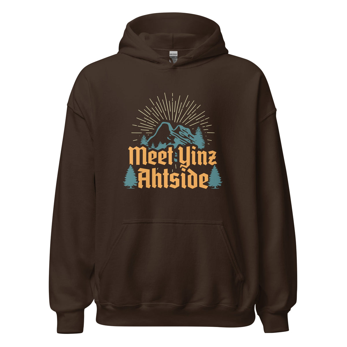 Meet Yinz Ahtside | Hoodie product image 4