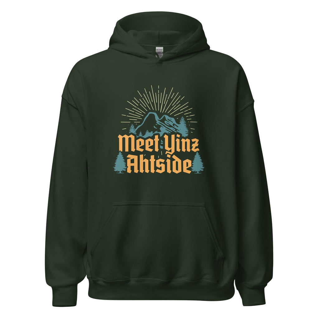 Meet Yinz Ahtside | Hoodie product image 7