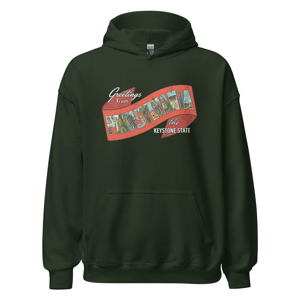Greetings from Pennsylvania | Hoodie product image 4