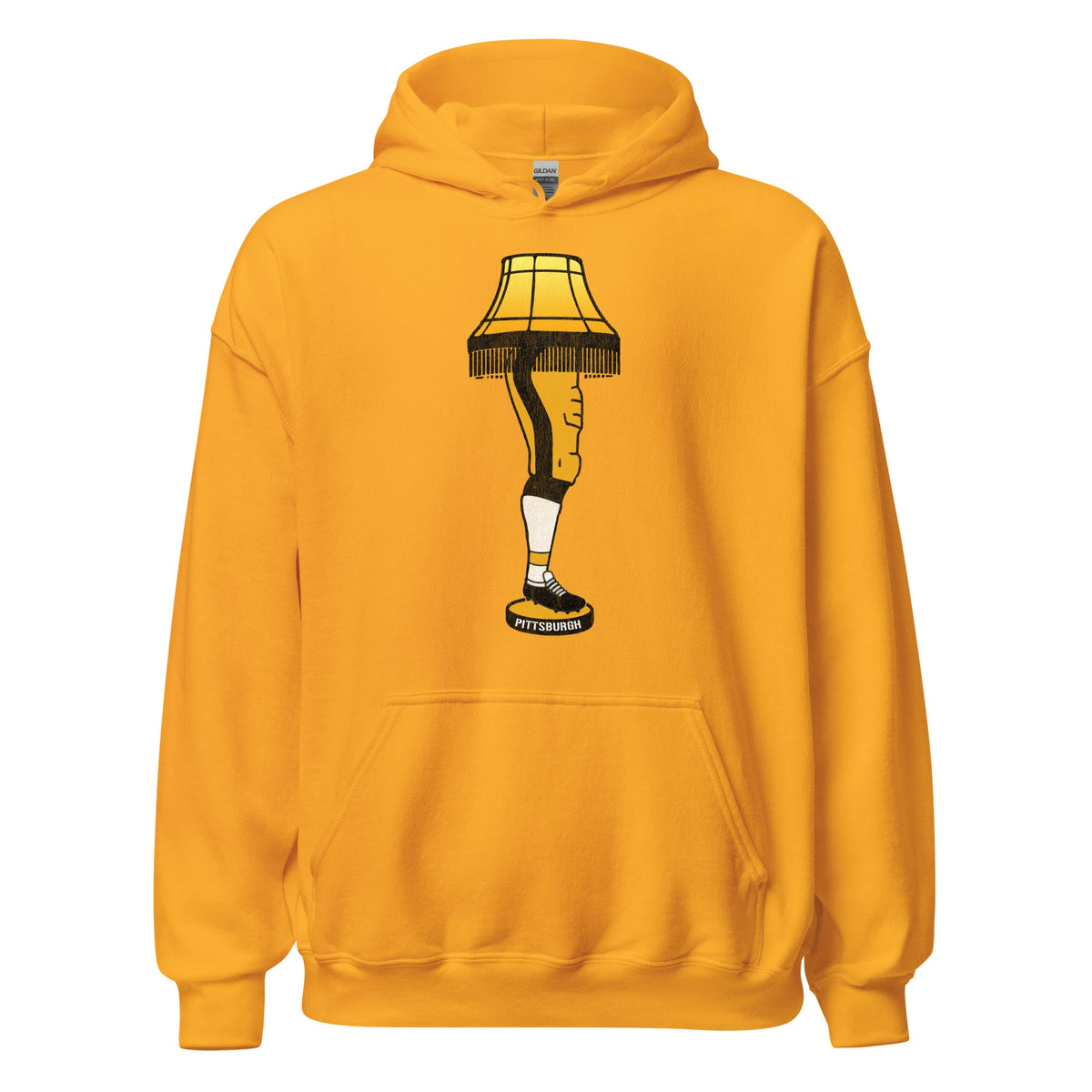 Pittsburgh Football Leg Lamp | Hoodie product image 5