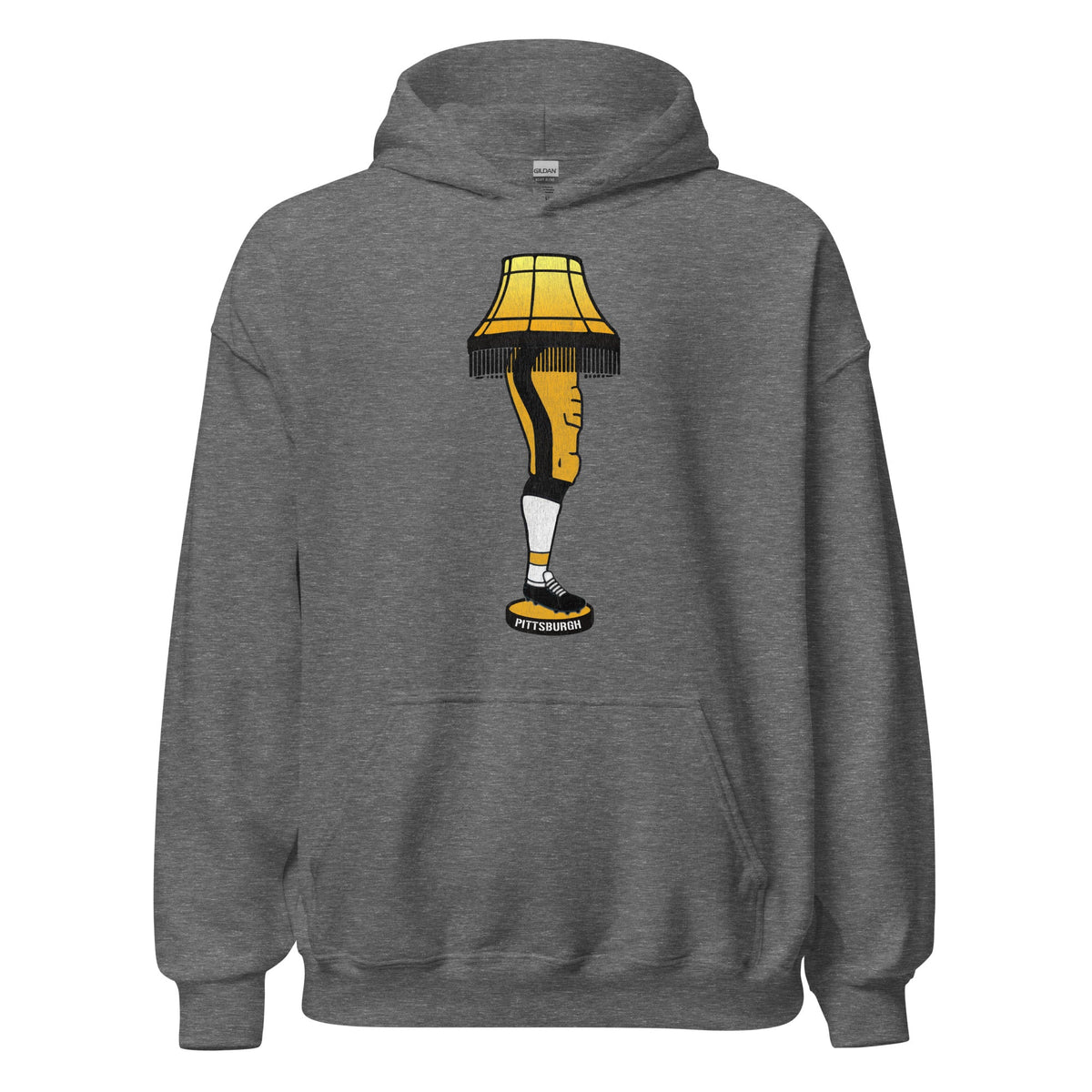 Pittsburgh Football Leg Lamp | Hoodie product image 3