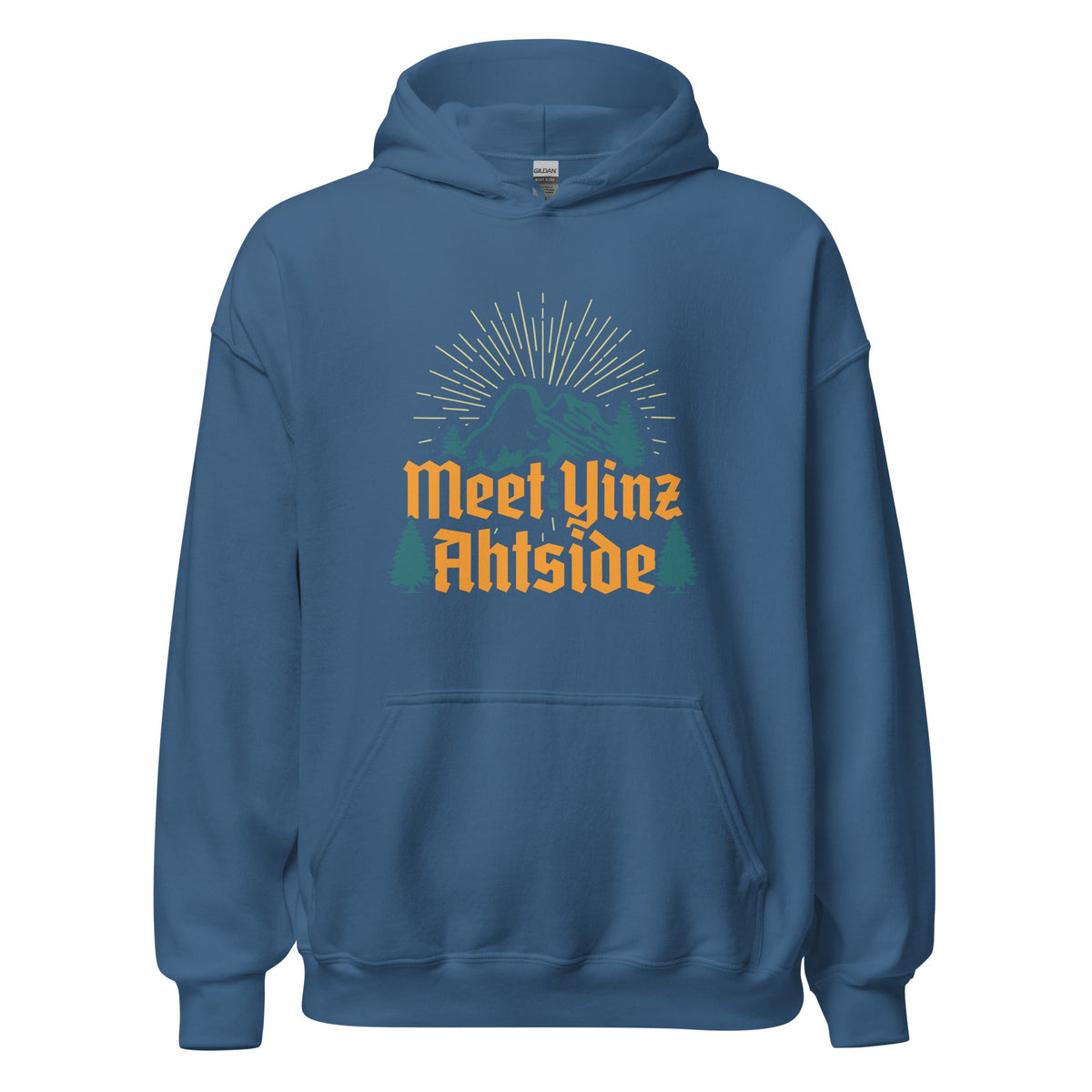Meet Yinz Ahtside | Hoodie product image 5