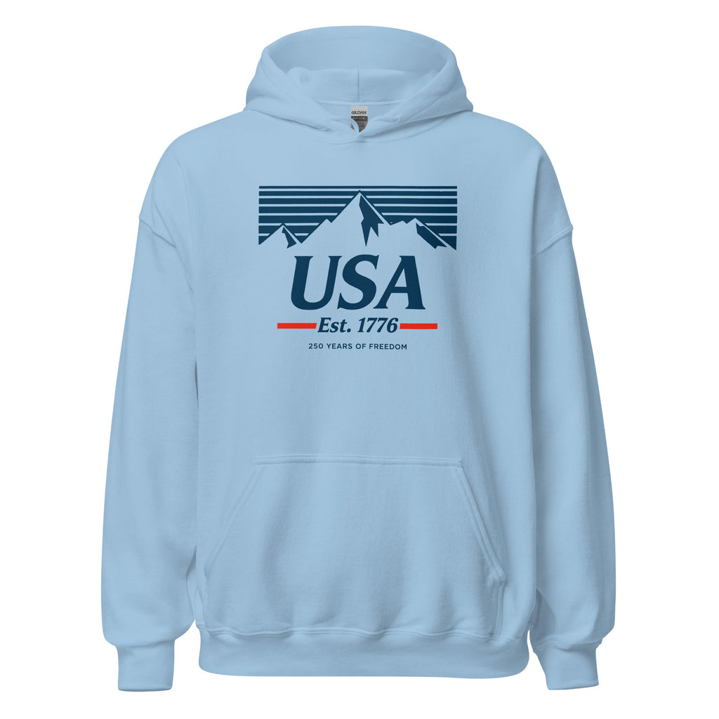 USA Mountains - 250 Years of Freedom | Hoodie product image 3