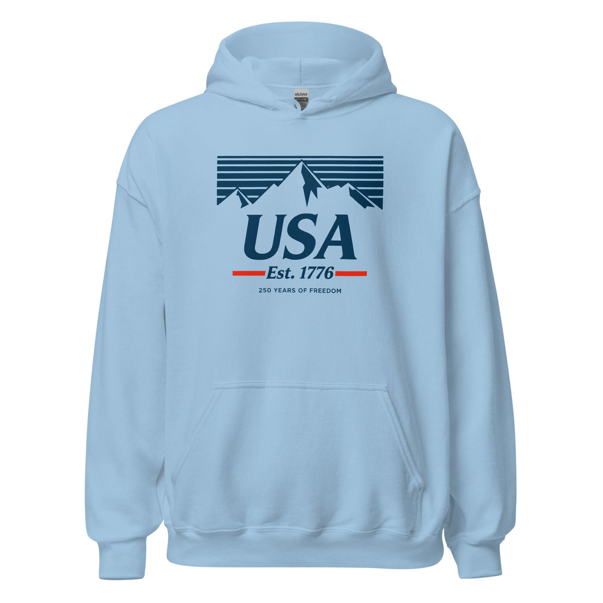 USA Mountains - 250 Years of Freedom | Hoodie product image 3