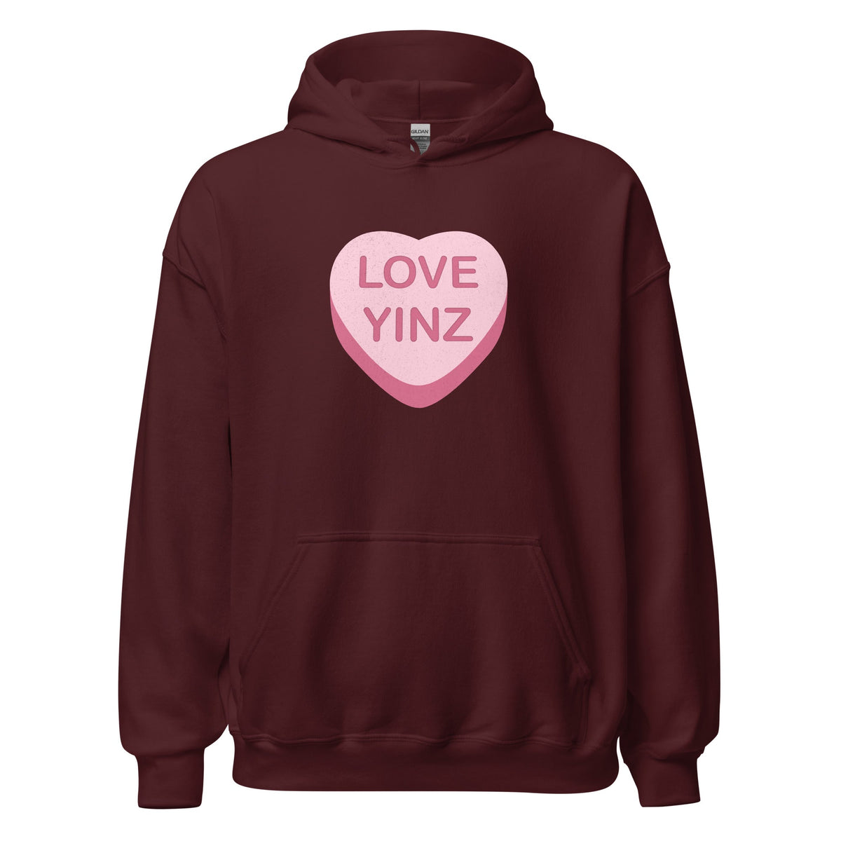 Love Yinz - Conversation Heart | Hoodie product image 6