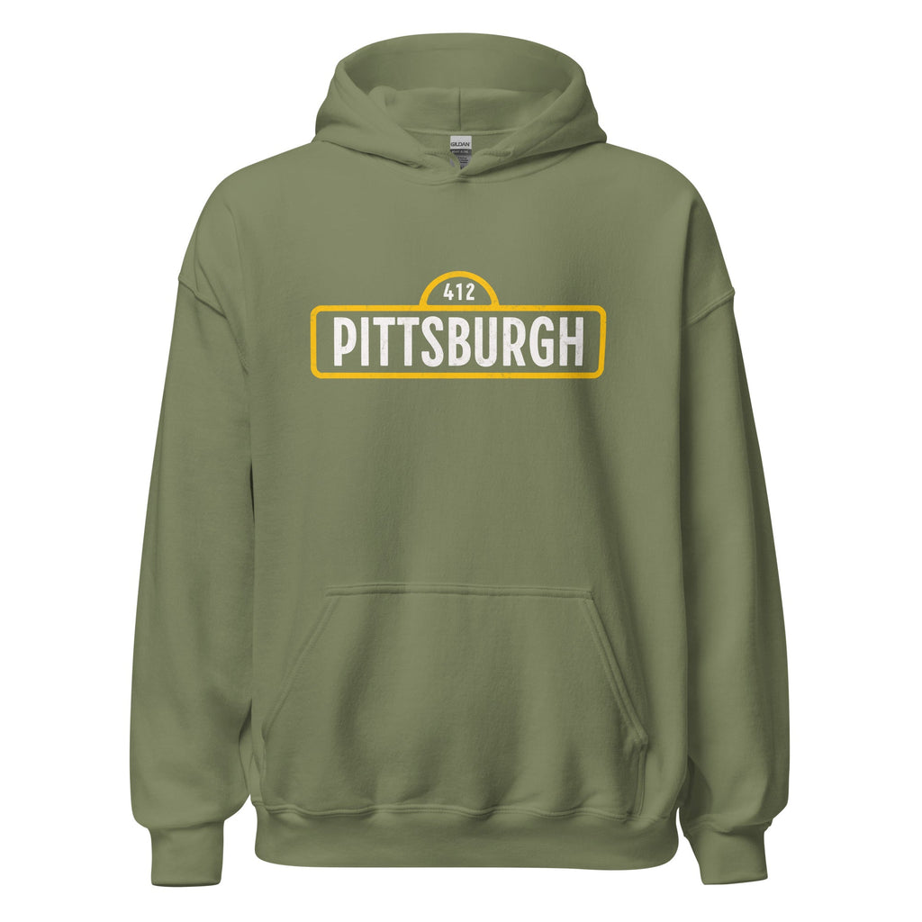 Pittsburgh Street (412) | Hoodie product image 3