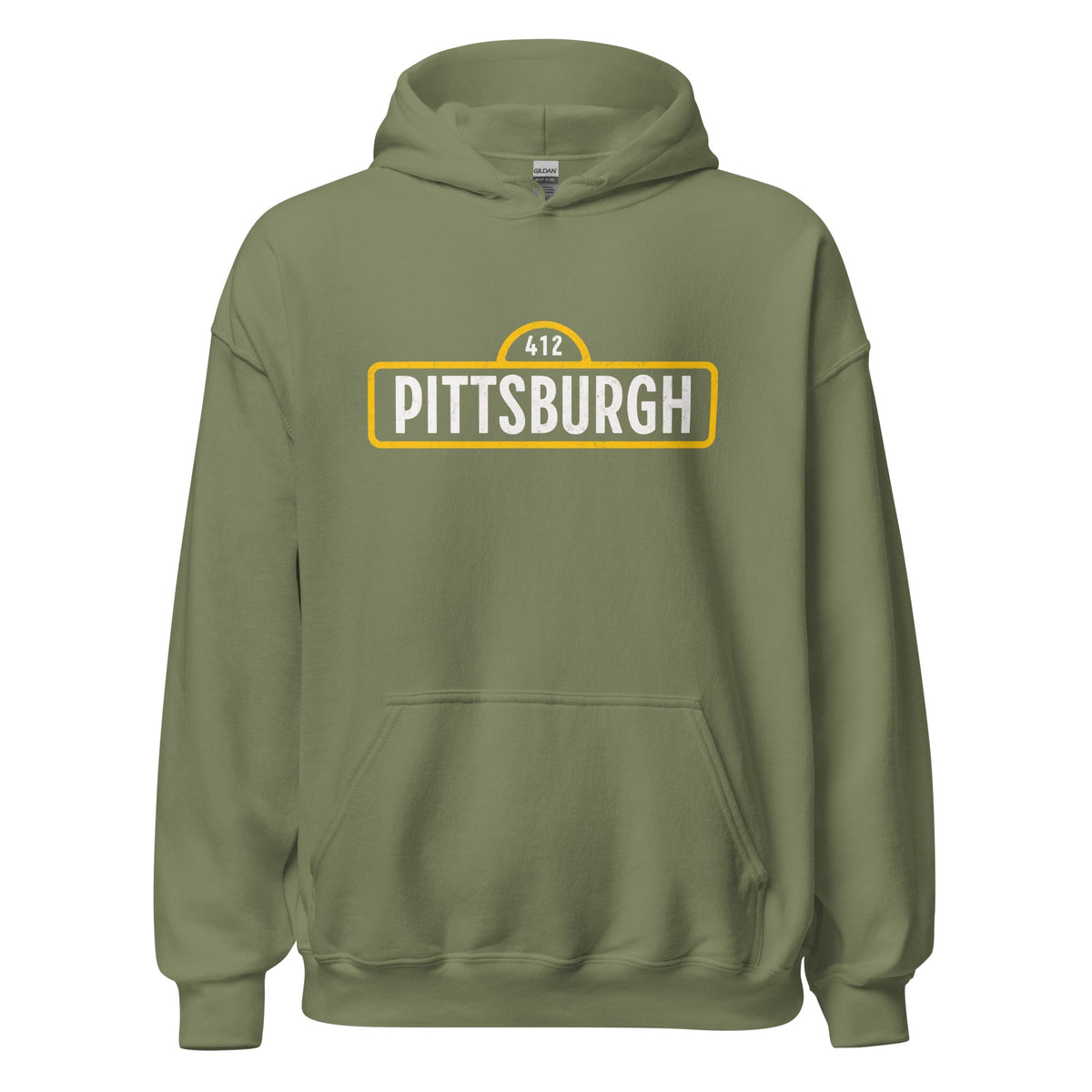 Pittsburgh Street (412) | Hoodie product image 3