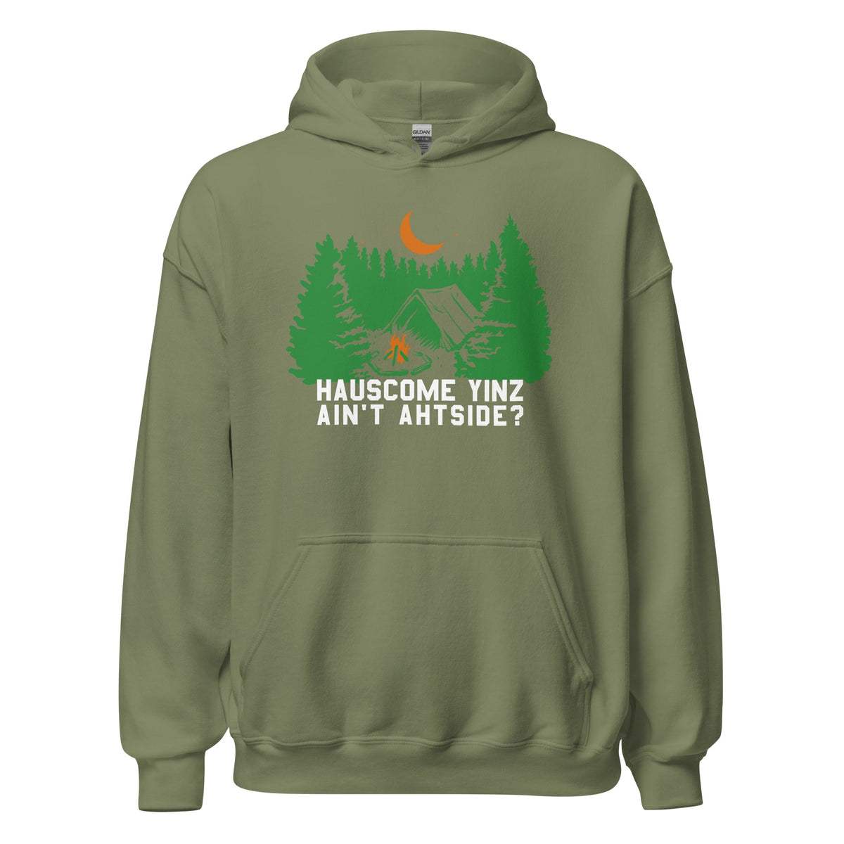 Hauscome Yinz Ain't Ahtside? | Hoodie product image 4