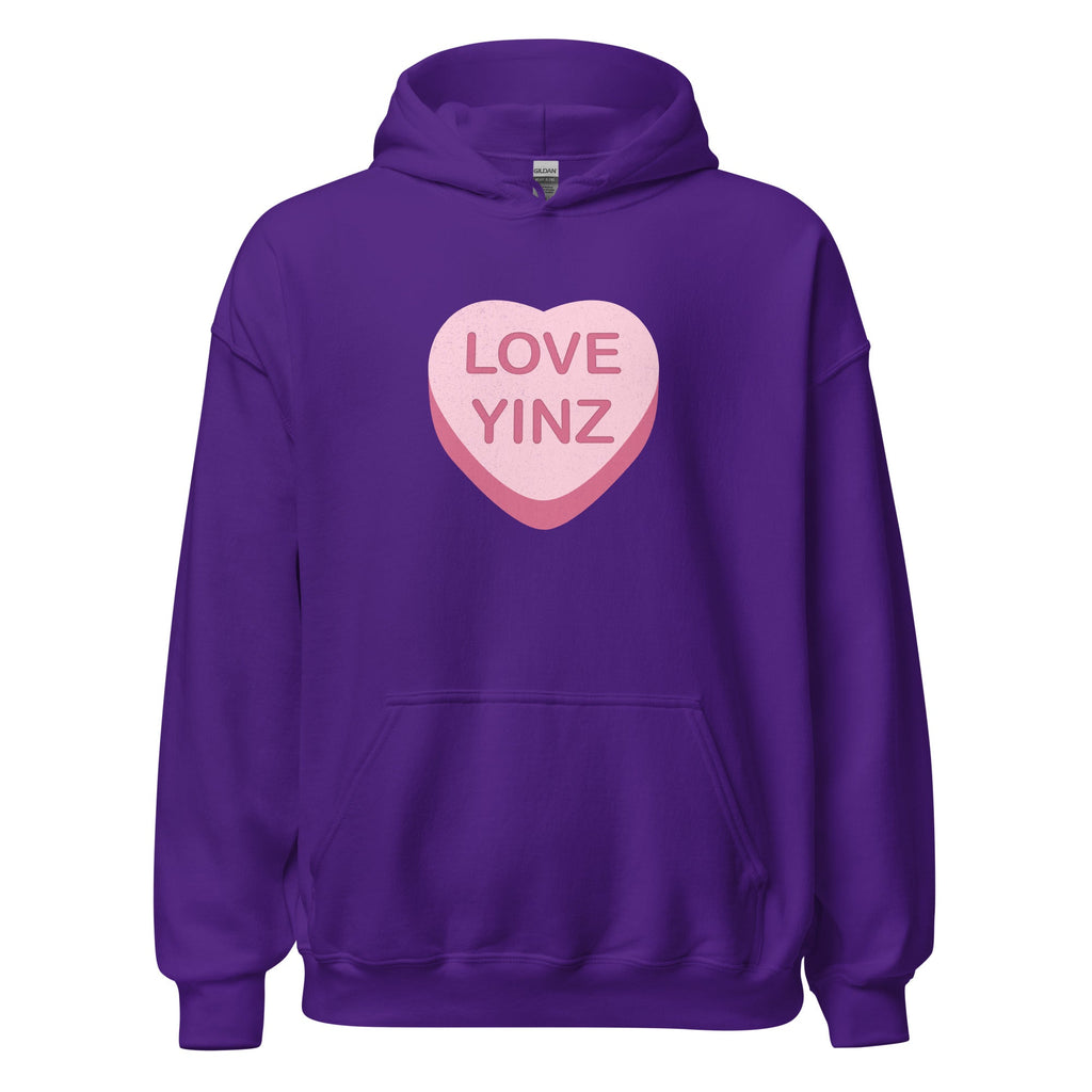 Love Yinz - Conversation Heart | Hoodie product image 1