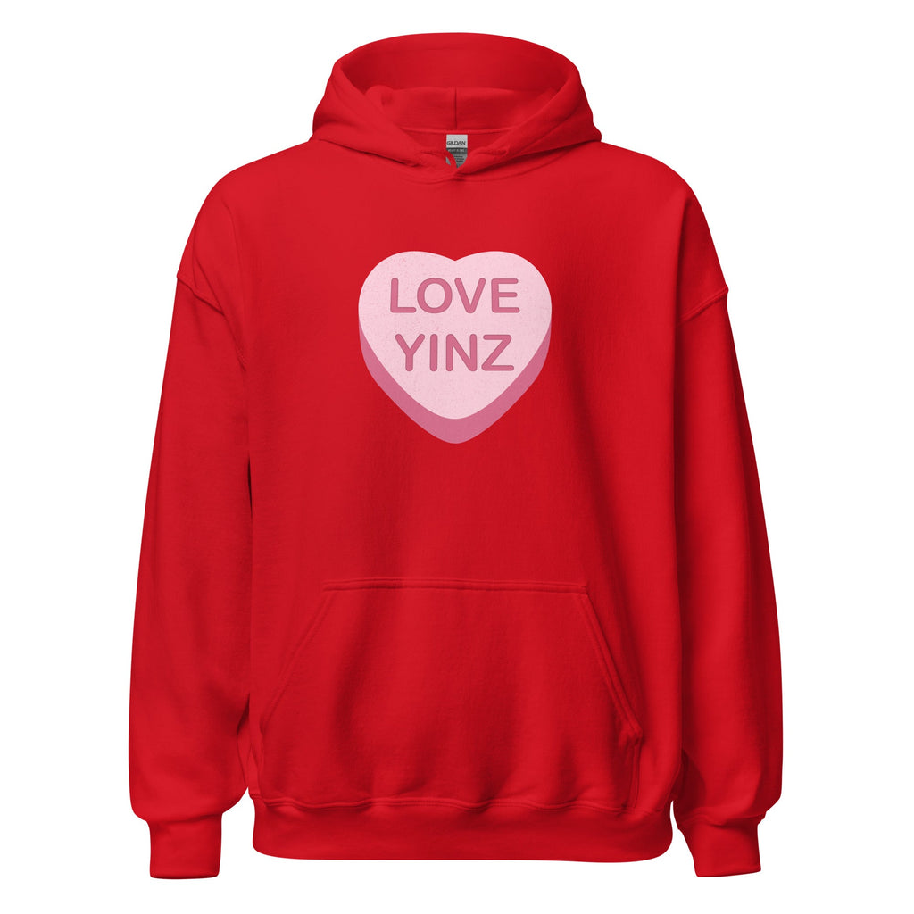 Love Yinz - Conversation Heart | Hoodie product image 5