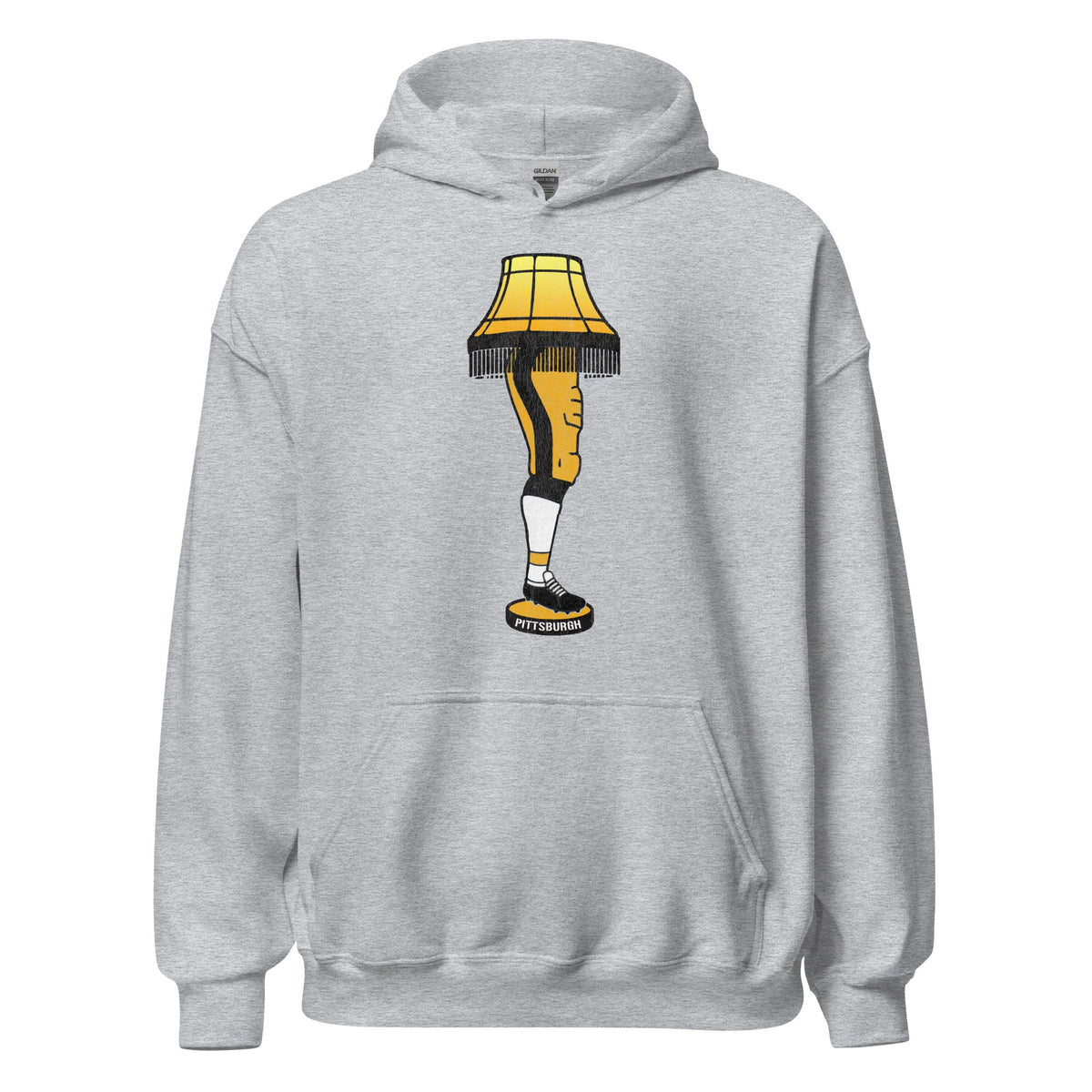 Pittsburgh Football Leg Lamp | Hoodie product image 4
