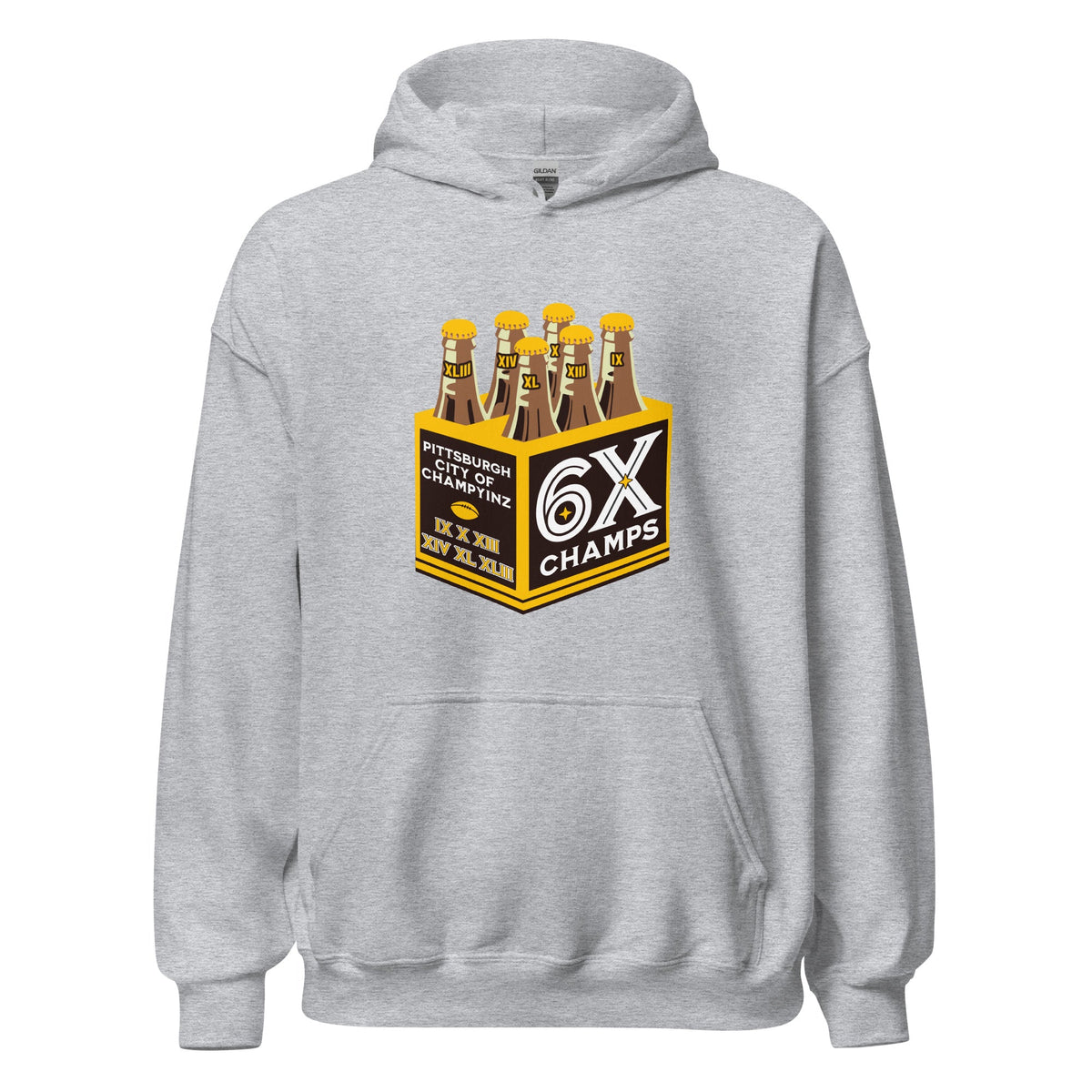 Pittsburgh Six Pack | Hoodie product image 4