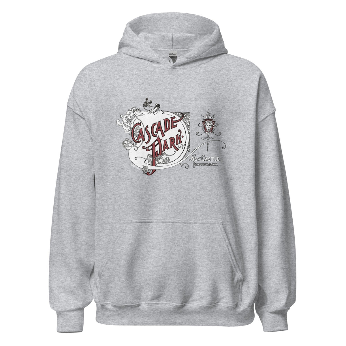 Cascade Park - New Castle, PA | Hoodie product image 4