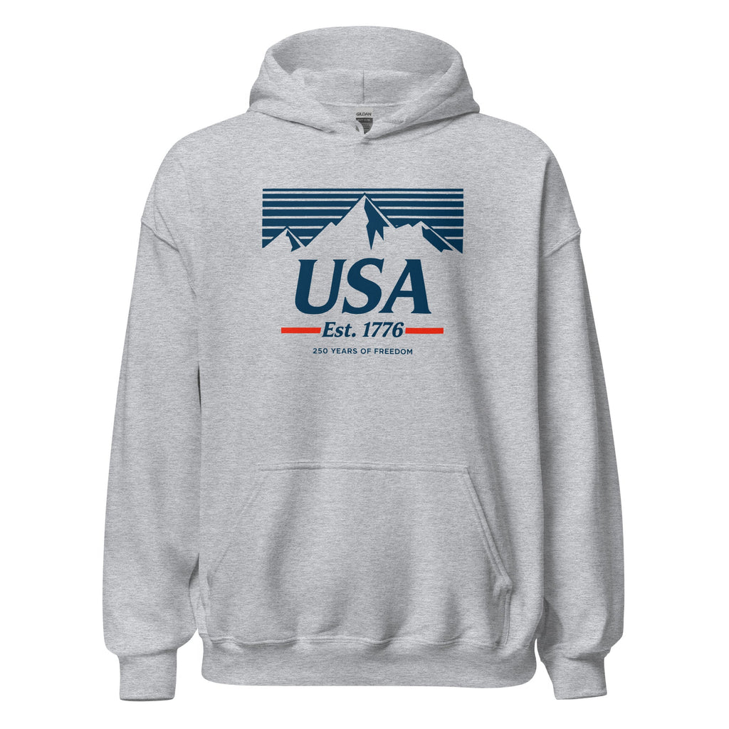 USA Mountains - 250 Years of Freedom | Hoodie product image 2