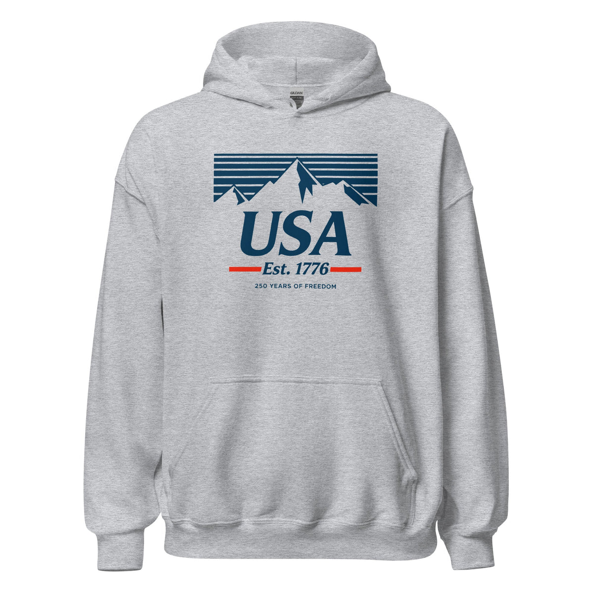 USA Mountains - 250 Years of Freedom | Hoodie product image 2