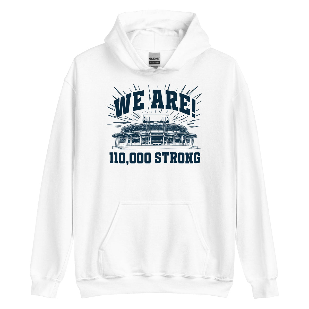 We Are! 110,000 Strong | Hoodie product image 1