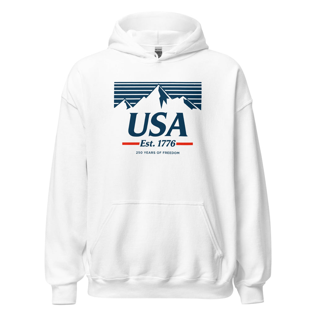 USA Mountains - 250 Years of Freedom | Hoodie product image 1