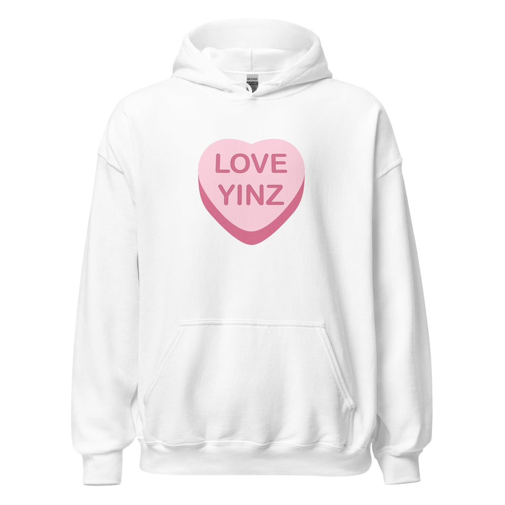 Love Yinz - Conversation Heart | Hoodie product image 3