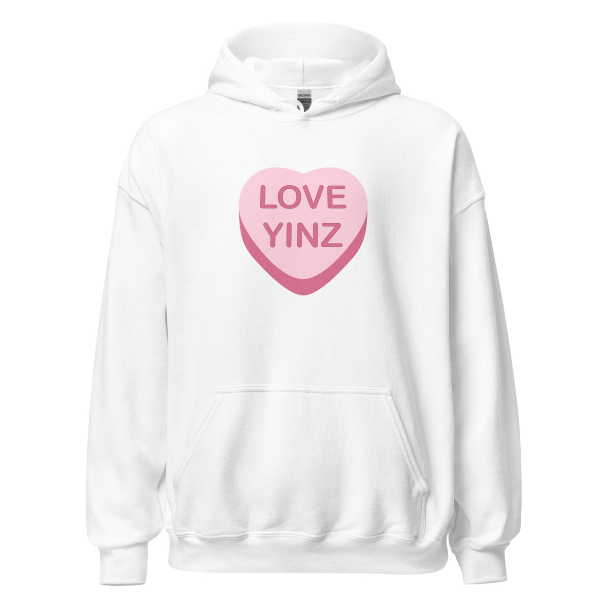 Love Yinz - Conversation Heart | Hoodie product image 3