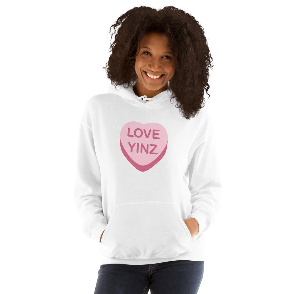 Love Yinz - Conversation Heart | Hoodie product image 2