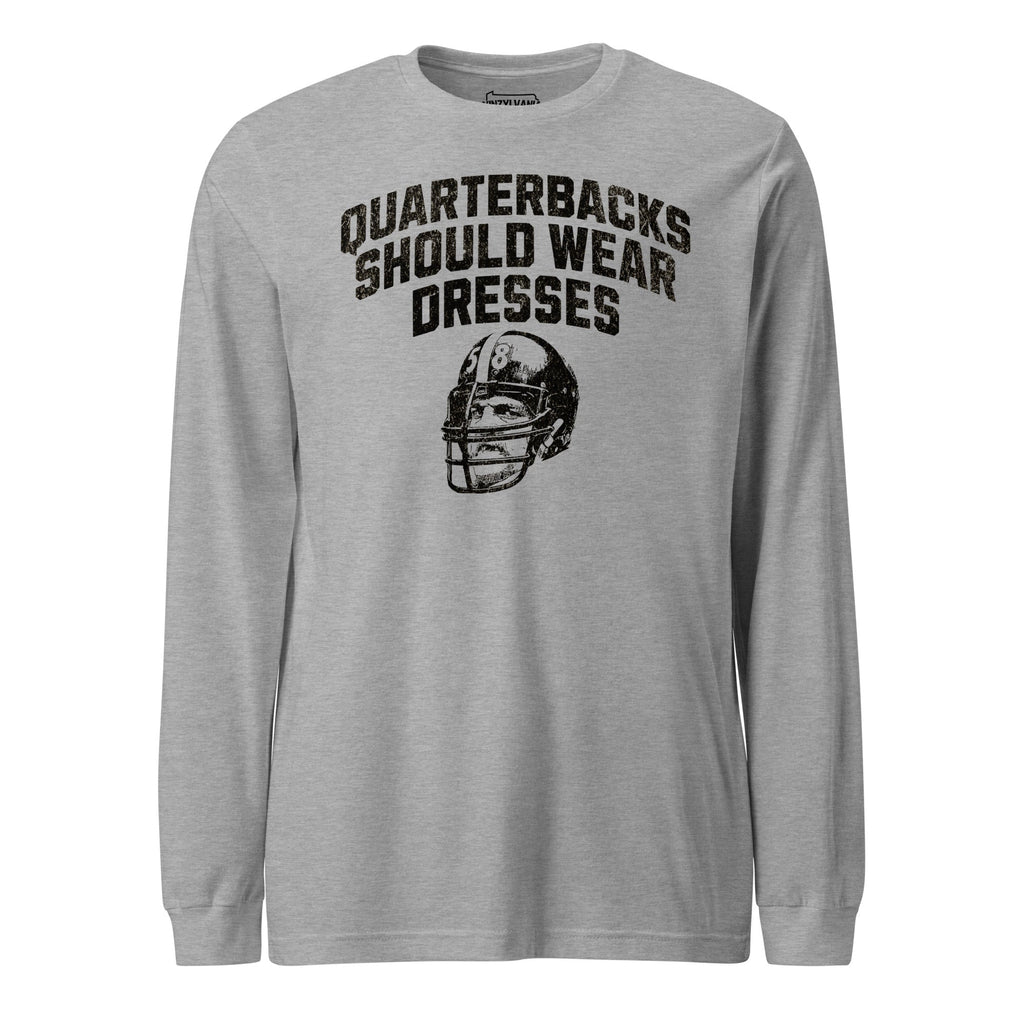 Quarterbacks Should Wear Dresses | Long Sleeve Tee product image 2