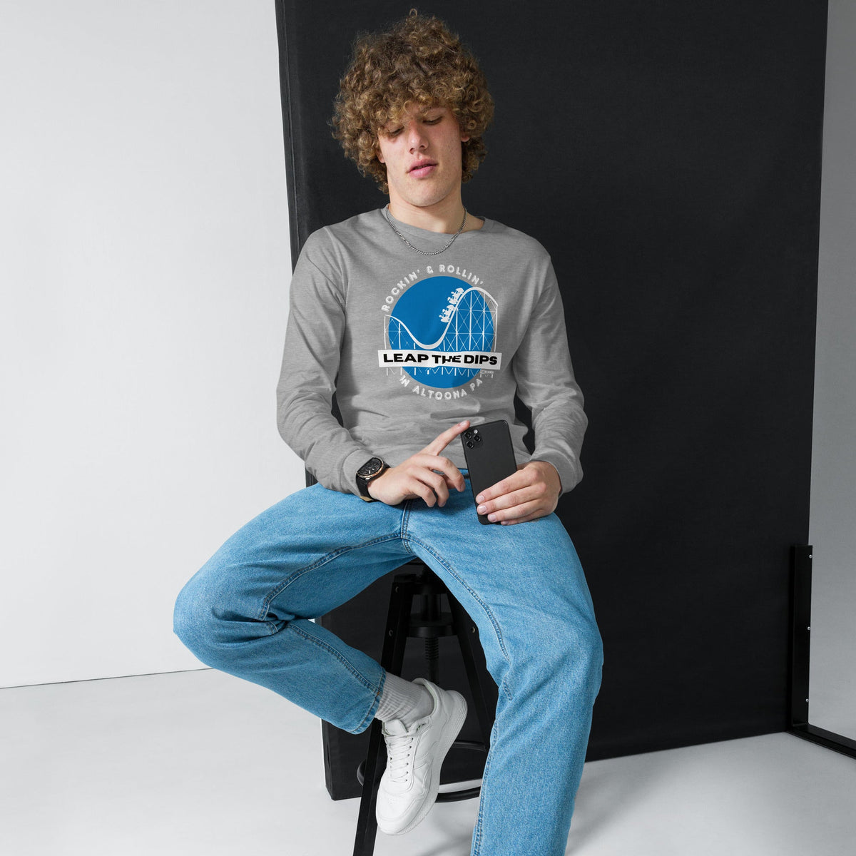 Leap the Dips - Altoona, PA | Long Sleeve Tee product image 5
