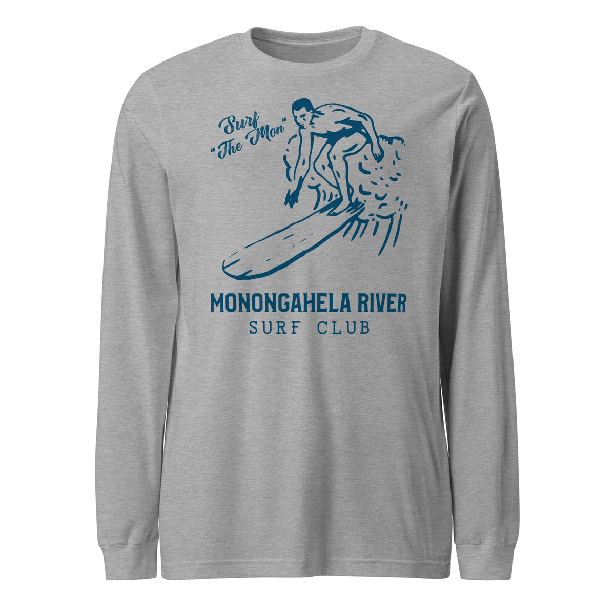 Monongahela River Surf Club | Long Sleeve Tee product image 3
