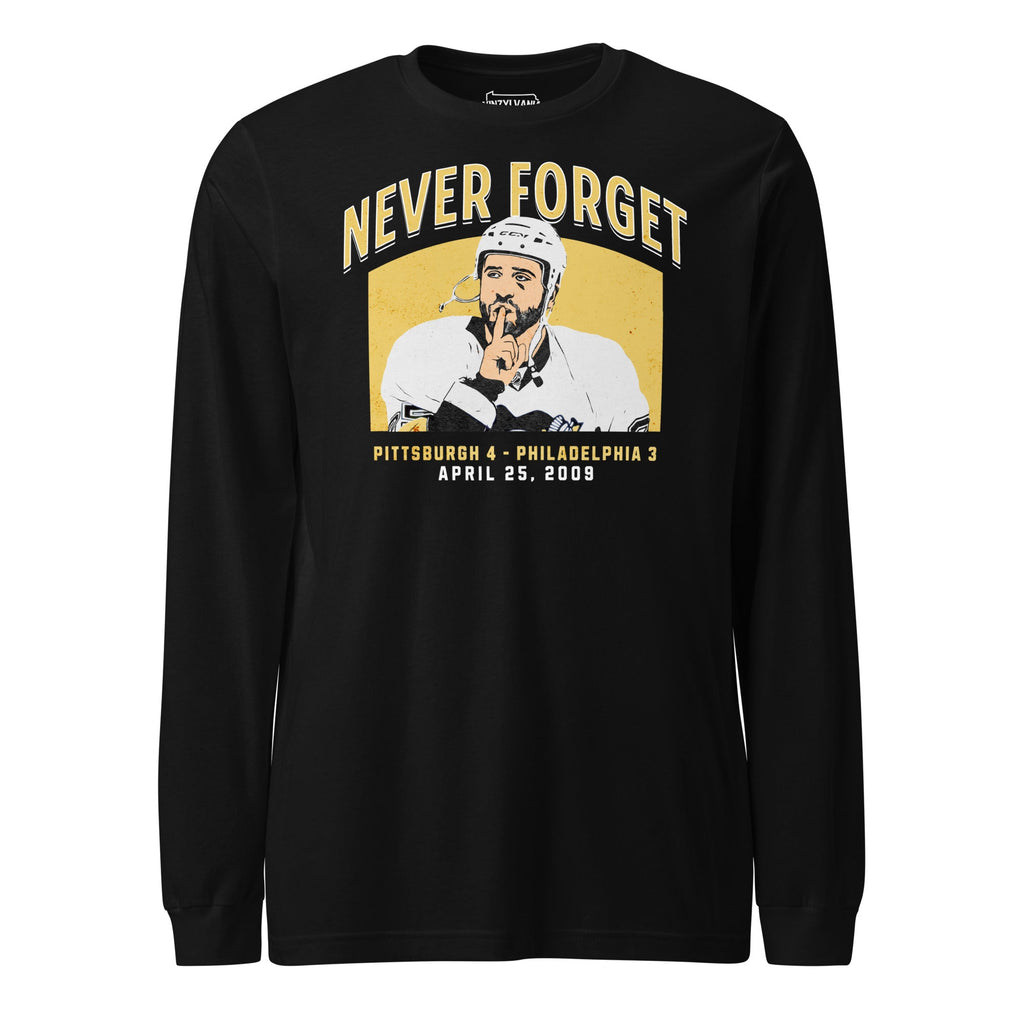 Never Forget - Max Talbot Crowd Hush | Long Sleeve Tee product image 1